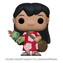 Funko Lilo & Stitch POP! Disney Vinyl Lilo con Scrump