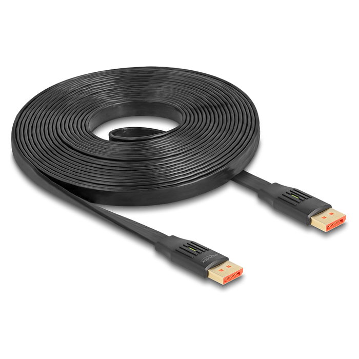 DeLOCK Cable plano DisplayPort 8K 60 Hz 5 m DeLOCK Cable plano DisplayPort 8K 60 Hz 5 m