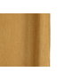 DKD Home Decor Cortina de Pana Gruesa Mostaza 140x260 cm