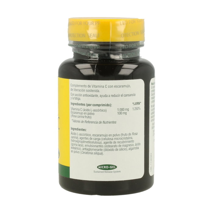 Natures Plus Super Vitamina C y Escaramujo 1000mg 60 comprimidos Natures Plus Super Vitamina C y Escaramujo 1000mg 60 comprimidos
