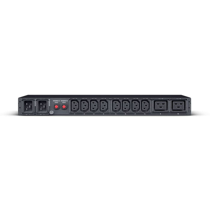CyberPower PDU24005 PDU ATS de 1U con 10 Salidas (2x C19 y 8x C13) CyberPower PDU24005 PDU ATS de 1U con 10 Salidas (2x C19 y 8x C13)