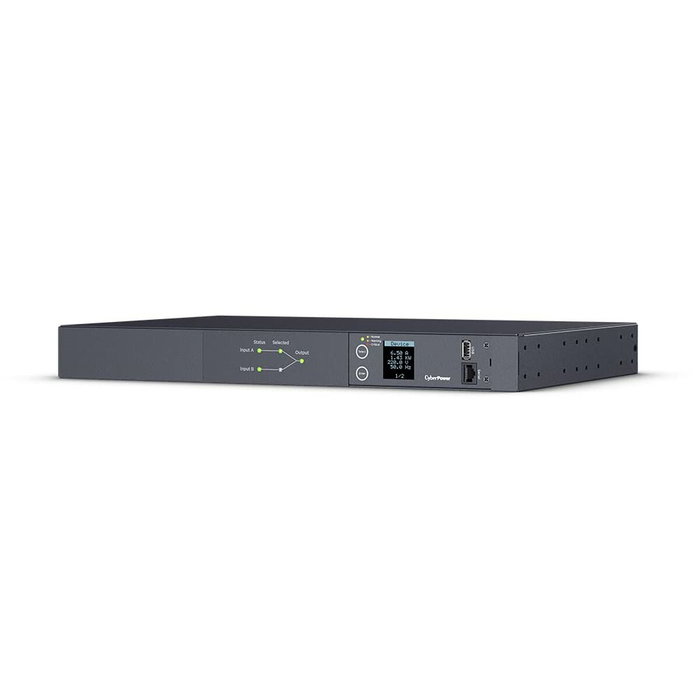 CyberPower PDU24005 PDU ATS de 1U con 10 Salidas (2x C19 y 8x C13) CyberPower PDU24005 PDU ATS de 1U con 10 Salidas (2x C19 y 8x C13)