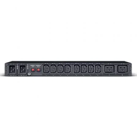 Cyberpower PDU24005 Unidad de Distribución de Energía 16A / 2x IEC C19 - 8x IEC C13 / Formato RACK 1U Cyberpower PDU24005 Unidad de Distribución de Energía 16A / 2x IEC C19 - 8x IEC C13 / Formato RACK 1U