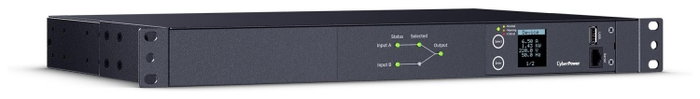 CyberPower PDU24005 PDU ATS de 1U con 10 Salidas (2x C19 y 8x C13) CyberPower PDU24005 PDU ATS de 1U con 10 Salidas (2x C19 y 8x C13)