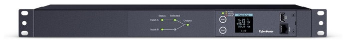 CyberPower PDU24005 PDU ATS de 1U con 10 Salidas (2x C19 y 8x C13) CyberPower PDU24005 PDU ATS de 1U con 10 Salidas (2x C19 y 8x C13)
