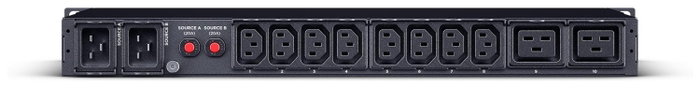 CyberPower PDU24005 PDU ATS de 1U con 10 Salidas (2x C19 y 8x C13) CyberPower PDU24005 PDU ATS de 1U con 10 Salidas (2x C19 y 8x C13)