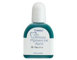 Tsukineko Tinta VERSACOLOR color pacífico opaca recarga 15ml