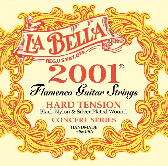 Juego de Cuerdas La Bella para Clásica B2001H Tensión Fuerte Juego de Cuerdas La Bella para Clásica B2001H Tensión Fuerte