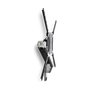 Ergotron Interaktiver Arm VHD Soporte Mural para TV/Monitor Aluminio Negro, 31.8 kg, para Pantallas 30-60", Interfaz Montaje 200x100 a 600x200 mm