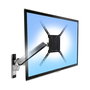 Ergotron Interaktiver Arm VHD Soporte Mural para TV/Monitor Aluminio Negro, 31.8 kg, para Pantallas 30-60", Interfaz Montaje 200x100 a 600x200 mm