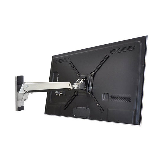 Ergotron Interaktiver Arm VHD Soporte Mural para TV/Monitor Aluminio Negro, 31.8 kg, para Pantallas 30-60", Interfaz Montaje 200x100 a 600x200 mm