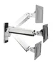 Ergotron Interactive Arm, VHD Brazo de Pared Aluminio, Negro