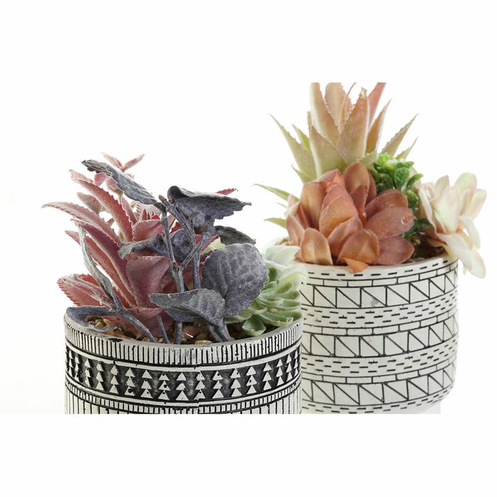 DKD Home Decor Planta Resina Cactus Surtido de 2 Unidades