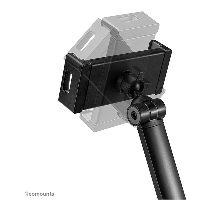 Neomounts Soporte para Tablet DS15-545BL1 - para Pantallas de 4.7" a 12.9" - Ajustable y Giratorio - Negro - Soporte de Escritorio