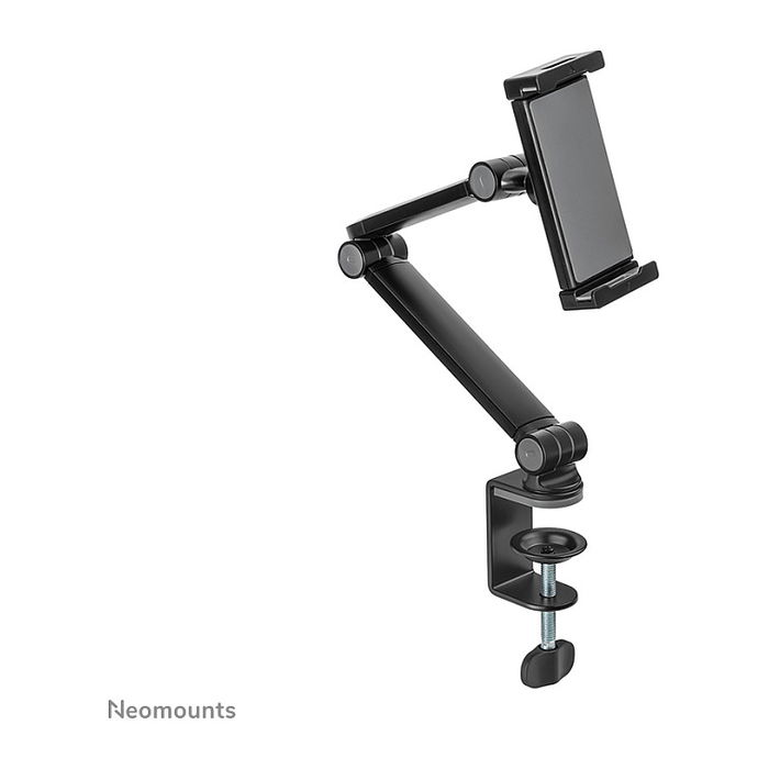 Neomounts Soporte para Tablet DS15-545BL1 - para Pantallas de 4.7" a 12.9" - Ajustable y Giratorio - Negro - Soporte de Escritorio