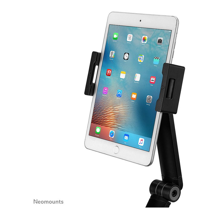 Neomounts Soporte para Tablet DS15-545BL1 - para Pantallas de 4.7" a 12.9" - Ajustable y Giratorio - Negro - Soporte de Escritorio
