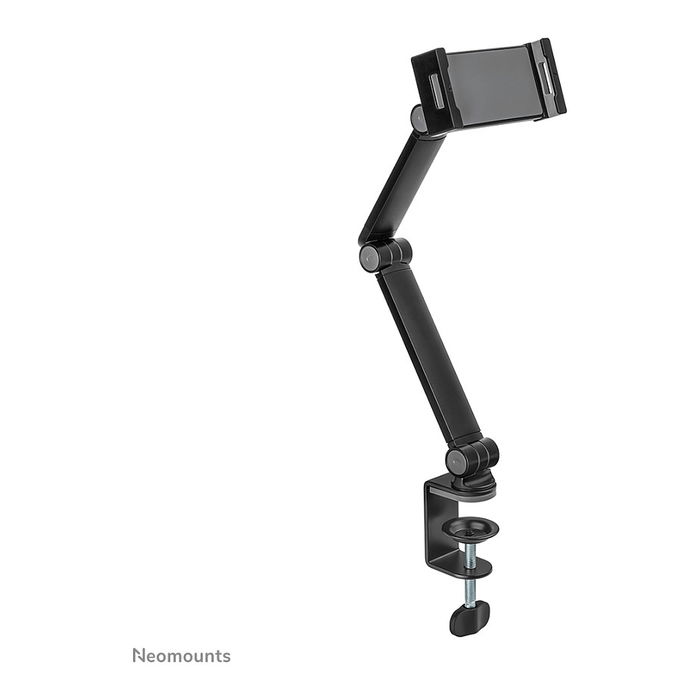 Neomounts Soporte para Tablet DS15-545BL1 - para Pantallas de 4.7" a 12.9" - Ajustable y Giratorio - Negro - Soporte de Escritorio