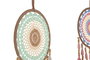 DKD Home Decor Atrapasueños de Algodón Crochet Surtido