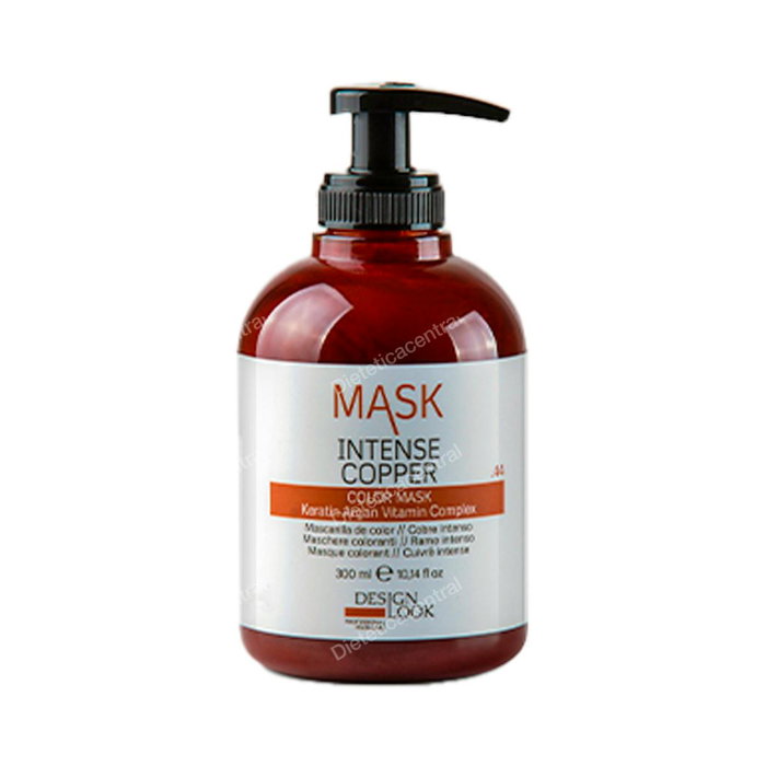 Design Look Color Mask Cobre Intenso .44 Mascarilla Capilar Nutritiva y Reparadora 300ml