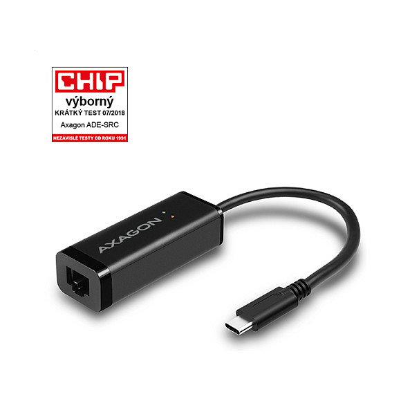Axagon ADE-SRC Adaptador Gigabit Ethernet 10/100/1000 USB 3.1 Tipo C