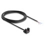 DeLOCK Barrera de luz 5 mm tipo L con 4 extremos de cable abiertos NPN conmutable 2 m