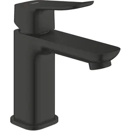 Grohe Grifo monomando para lavabo Dice, negro mate, tamaño S, cartucho Ch3, sistema clic-clac AACJX49500