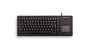 Cherry XS Touchpad Teclado Completo 100% USB QWERTY Inglés EE.UU. Negro, teclas de Windows