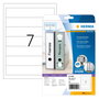HERMA Etiquetas para Archivadores A4 Blanco 192x38 mm (175 unidades)