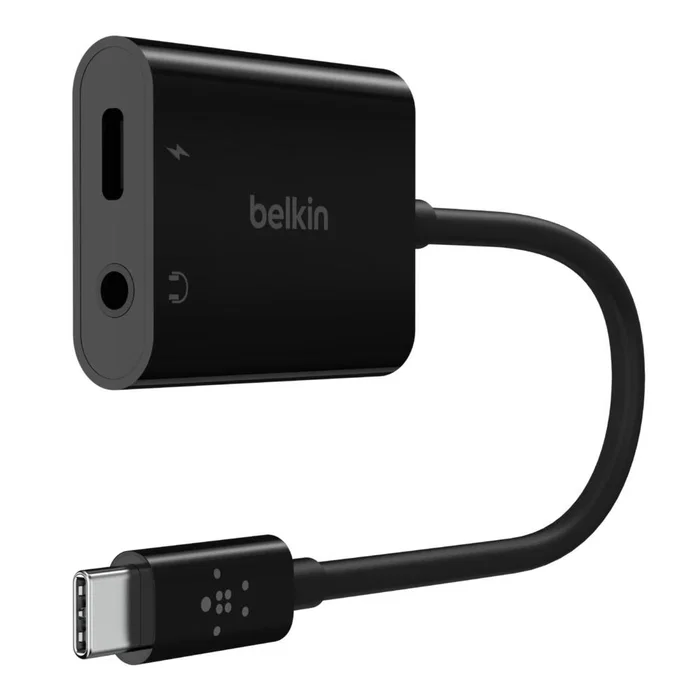 Belkin NPA004BTBK Hub USB 3.2 Gen 1 Type-C Negro 60W Carga Rápida Compatible Qi Belkin NPA004BTBK Hub USB 3.2 Gen 1 Type-C Negro 60W Carga Rápida Compatible Qi