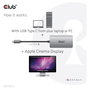 Club 3D CAC-1510-A Adaptador USB 3.2 Tipo C a DVI-D