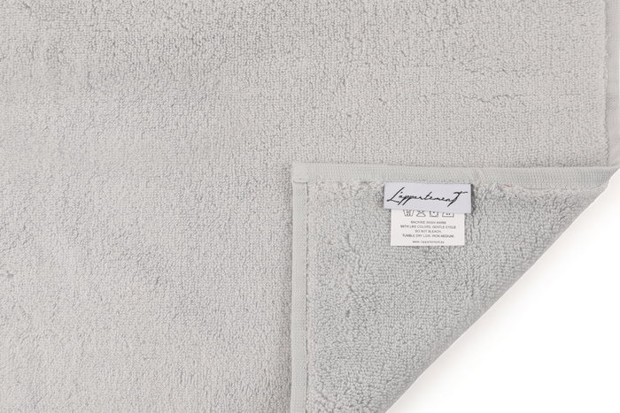 Mijölnir Chicago Wash - Light Blue Toalla de Baño Algodón 100% Suave y Absorbente 450 gr/m² 30 x 50 cm