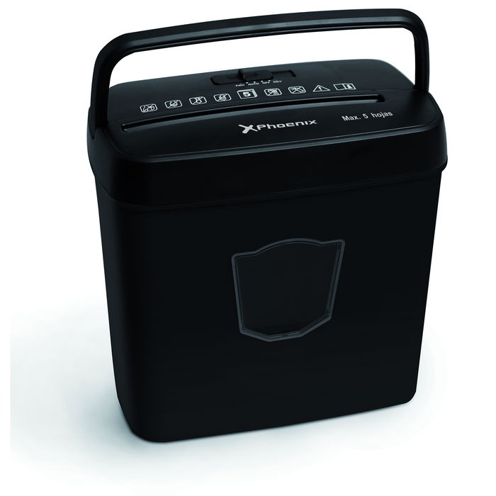 Phoenix technologies Destructora de Documentos Cross Cut 12 L, Nivel 3 Seguridad, Uso Doméstico y Oficina
