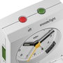 Braun BC 05 W Reloj Despertador Analógico Plegable Blanco