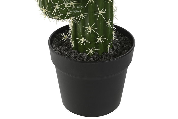 DKD Home Decor Planta Tropical Cactus Verde 16 x 70 x 21 cm (2 Unidades)