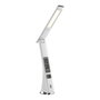 Avide Lámpara de mesa LED Business Claude con calendario, Blanco 5W