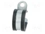 LAPP Abrazadera de acero y policloropreno Øaro 22mm W 15mm