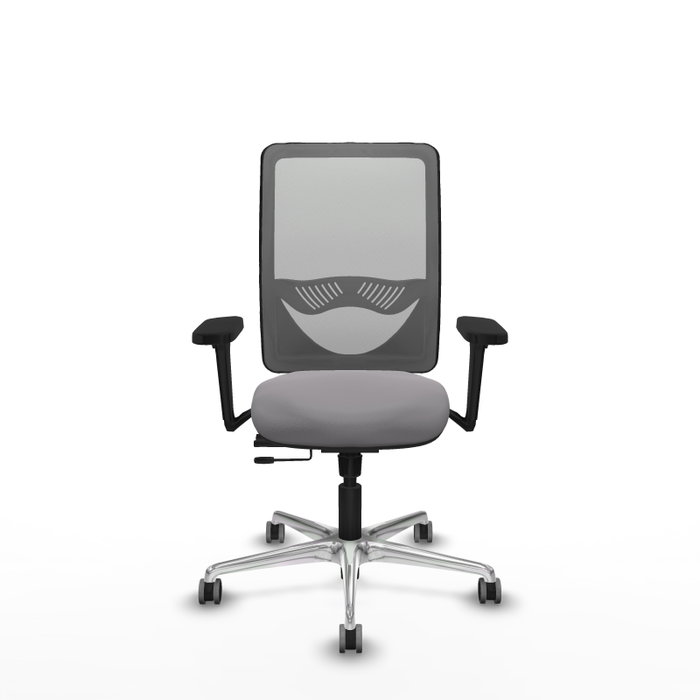 PIQUERAS Y CRESPO Silla de oficina Zulema Gris con mecanismo Sincro/Traslack PIQUERAS Y CRESPO Silla de oficina Zulema Gris con mecanismo Sincro/Traslack