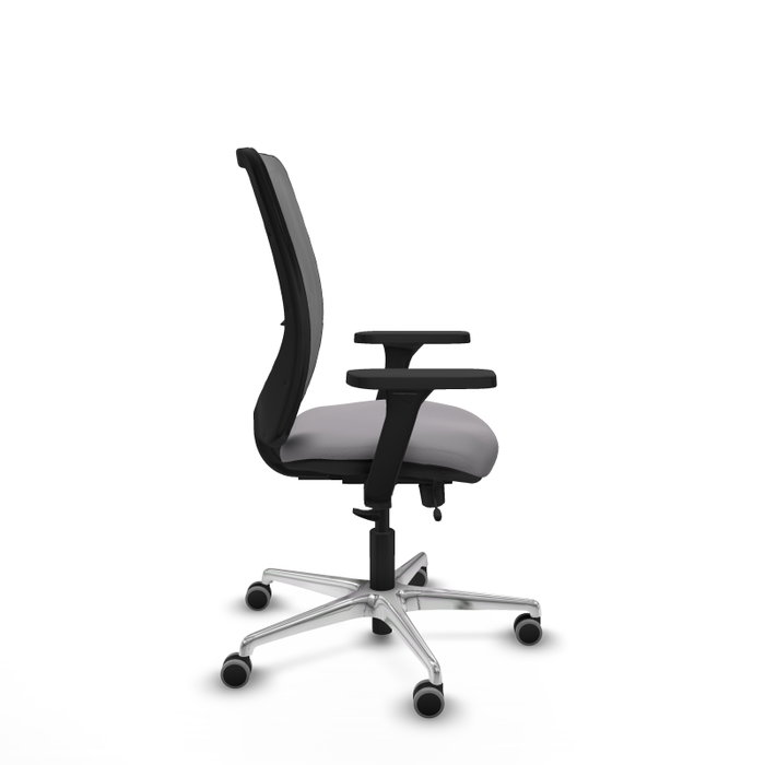 PIQUERAS Y CRESPO Silla de oficina Zulema Gris con mecanismo Sincro/Traslack PIQUERAS Y CRESPO Silla de oficina Zulema Gris con mecanismo Sincro/Traslack