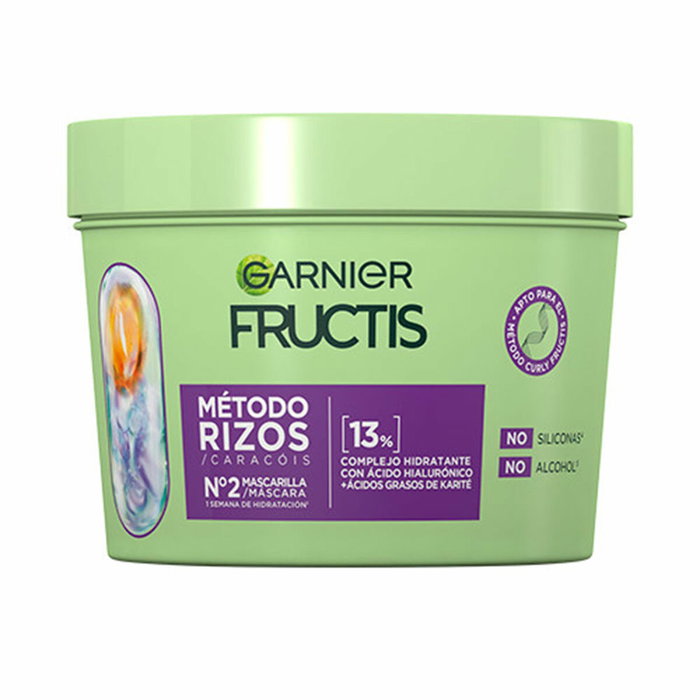 Garnier Fructis Método Rizo Mascarilla 370 ml Garnier Fructis Método Rizo Mascarilla 370 ml