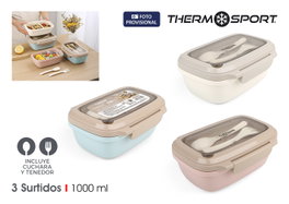Thermosport Fiambrera Porta Alimentos Rectangular 1000ml