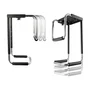 Aisens MPC08-337 Soporte para CPU ajustable debajo de escritorio