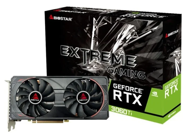Biostar NVIDIA GeForce RTX 3060 Ti 8GB GDDR6