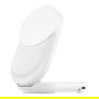 Belkin BOOSTCHARGE Cargador Inalámbrico Qi2 2 en 1 para iPhone y Reloj Inteligente, 25W, Cable USB-C 1.5 m, Blanco