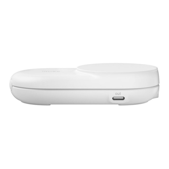 Belkin Cargador Inalámbrico Plegable 2 en 1 Qi2 25W Blanco