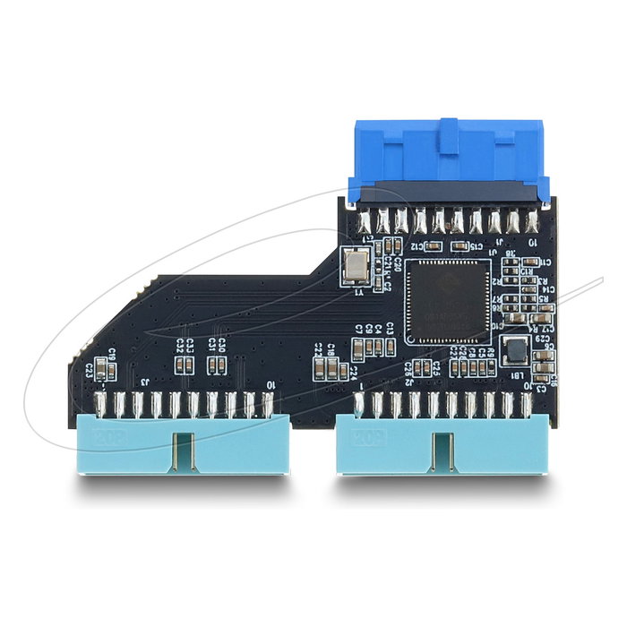 DeLOCK 67341 Hub USB 5 Gbps de 20 pines a 2 x USB 5 Gbps de 20 pines DeLOCK 67341 Hub USB 5 Gbps de 20 pines a 2 x USB 5 Gbps de 20 pines