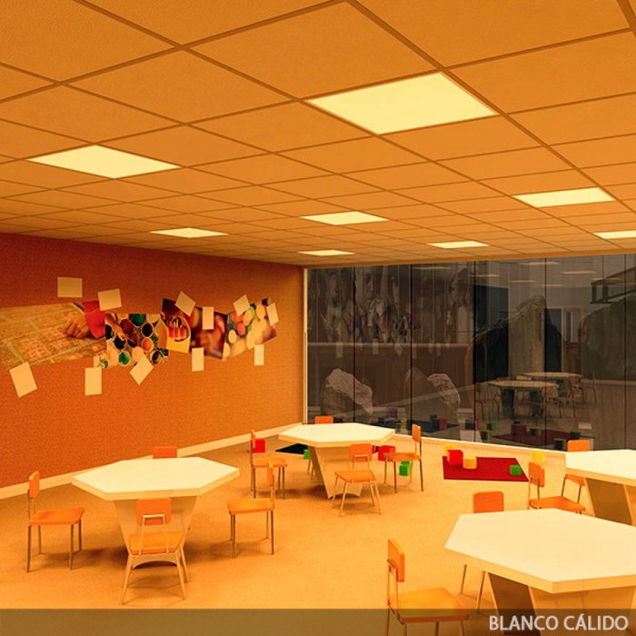 BX3 LIGHT Panel LED Superslim 36W 60x60cm Blanco Frío UGR19