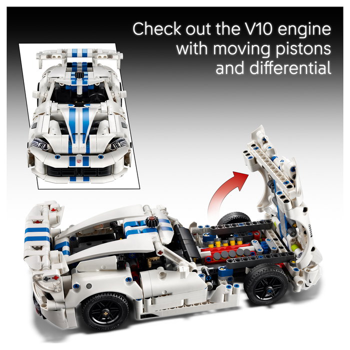 LEGO Technic Dodge Viper GTS-R Sports Car 42234