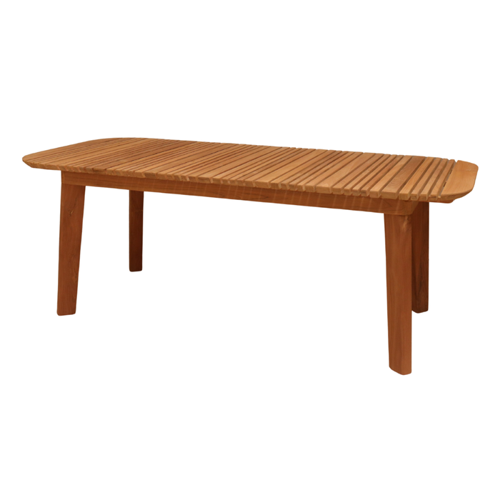 DKD Home Decor Mesa Comedor Natural Teca 200 x 90 x 75 cm