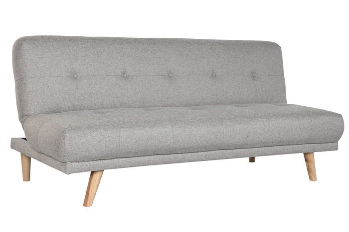 DKD Home Decor Sofá Cama Scandi Topo Natural 172 x 80 x 76 cm