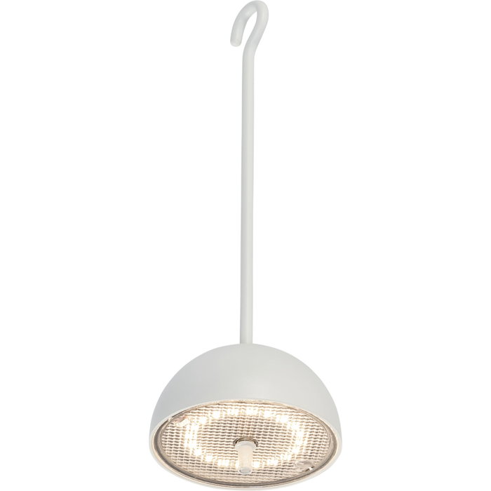 Sompex HOOK Lámpara de mesa recargable blanca